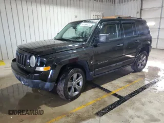 2017 Jeep Patriot Sport SE with VIN 1C4NJPBA2HD201176, listed as a Copart auction lot 44499025 with 92,182 mi miles and Salvage Title. Bid and sale history available at carsss.com. Image 1.