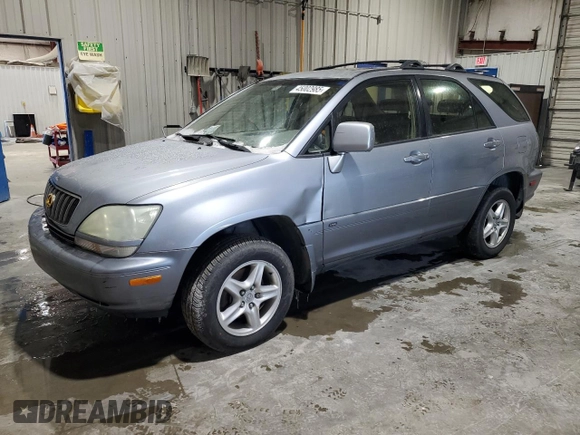 2003 Lexus RX 300 z VIN JTJHF10U630299750, wystawiony jako Copart lot #45002985 z przebiegiem 211 680 mil mil oraz Czysty tytuł • Clean title. Historia ofert i sprzedaży dostępna na DreamBid. Obrazek 1.