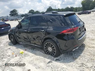 2022 Mercedes-Benz GLE 350 with VIN 4JGFB4JB9NA597836, listed as a Copart auction lot 62912505 with 81,650 mi miles and Salvage title. Bid and sale history available at DreamBid. Image 2.