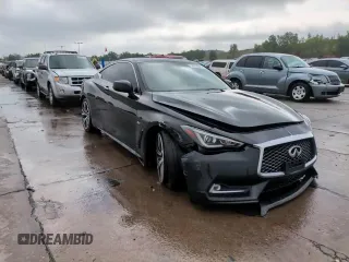 2017 Infiniti Q60 Premium with VIN JN1EV7EL8HM551447, listed as a Copart auction lot 58172955 with 43,457 mi miles and Salvage title. Bid and sale history available at DreamBid. Image 14.