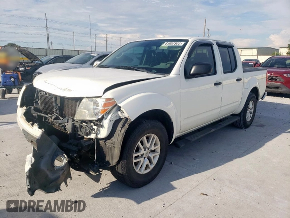 2015 Nissan Frontier SV with VIN 1N6AD0ER1FN711652, listed as a Copart auction lot 61087965 with 125,711 mi miles and Salvage title. Bid and sale history available at DreamBid. Image 1.