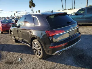 2021 Audi SQ5 Prestige with VIN WA1C4AFY5M2031298, listed as a Copart auction lot 66555102 with 23,866 mi miles. Bid and sale history available at carsss.com. Image 3.