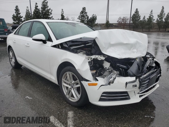 2017 Audi A4 Premium with VIN WAUGNAF43HN017564, listed as a Copart auction lot 45429745 with 64,949 mi miles and Salvage Title. Bid and sale history available at carsss.com. Image 4.