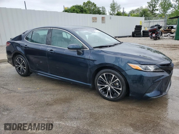 2018 Toyota Camry LE with VIN 4T1B11HK8JU547525, listed as a Copart auction lot 58334445 with 120,602 mi miles and Salvage title. Bid and sale history available at DreamBid. Image 4.