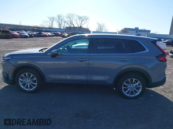 2025 Honda CR-V EX-L with VIN 2HKRS4H70SH402648, listed as a IAAI auction lot 41634883 with 21,954 mi miles and . Bid and sale history available at DreamBid. Image 15.
