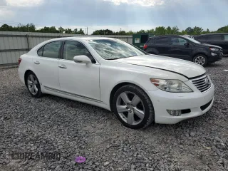 2011 Lexus LS 460 with VIN JTHBL5EFXB5105949, listed as a Copart auction lot 57102795 with 197,877 mi miles and Salvage title. Bid and sale history available at DreamBid. Image 4.