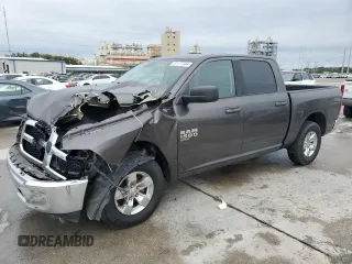 2021 Ram 1500 Classic SLT with VIN 1C6RR6LG4MS530255, listed as a Copart auction lot 81177304 with 65,487 mi miles and Salvage Title. Bid and sale history available at carsss.com. Image 1.