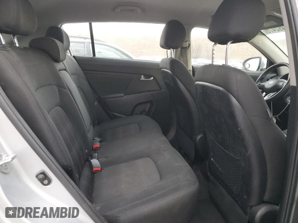 2012 Kia Sportage LX with VIN KNDPB3A2XC7188435, listed as a Copart auction lot 47492475 with 187,870 mi miles and Salvage Title. Bid and sale history available at carsss.com. Image 11.