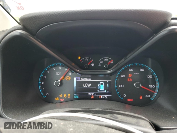 2018 Chevrolet Colorado 2WD LT with VIN 1GCGSCEN1J1283759, listed as a Copart auction lot 55132225 with 80,761 mi miles and Clean title. Bid and sale history available at DreamBid. Image 9.