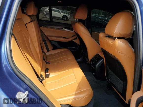 2019 BMW X4 M40i with VIN 5UXUJ5C57KLJ62744, listed as a Copart auction lot 43628303 with 31,448 mi miles. Bid and sale history available at carsss.com. Image 10.