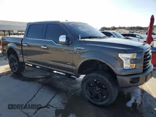 2017 Ford F-150 XL with VIN 1FTEW1CP3HKC22728, listed as a Copart auction lot 77827414 with 157,828 mi miles and Clean Title. Bid and sale history available at carsss.com. Image 4.