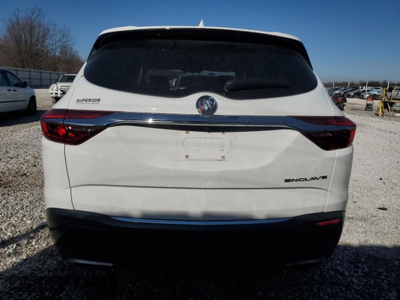 2019 Buick Enclave Essence with VIN 5GAERBKW5KJ275242, listed as a Copart auction lot 89411525 with 74,441 mi miles and Salvage Title. Bid and sale history available at DreamBid. Image 6.