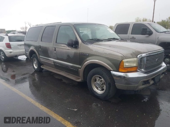 2000 Ford Excursion Limited with VIN 1FMNU42S8YEC77666, listed as a IAAI auction lot 42012100 with 203,329 mi miles and . Bid and sale history available at DreamBid. Image 1.