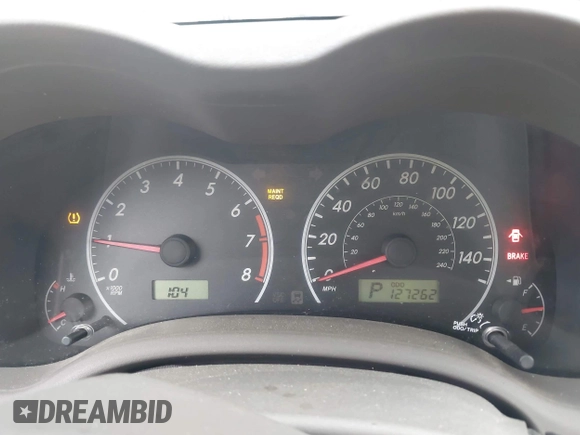 2009 Toyota Corolla with VIN 1NXBU40EX9Z127288, listed as a IAAI auction lot 42204718 with 140,000 mi miles and . Bid and sale history available at DreamBid. Image 7.