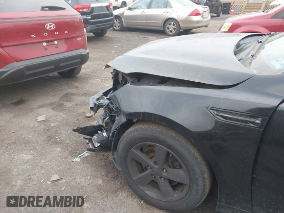 2014 Kia Optima LX with VIN 5XXGM4A73EG280685, listed as a IAAI auction lot 41190691 with 153,957 mi miles. Bid and sale history available at carsss.com. Image 14.