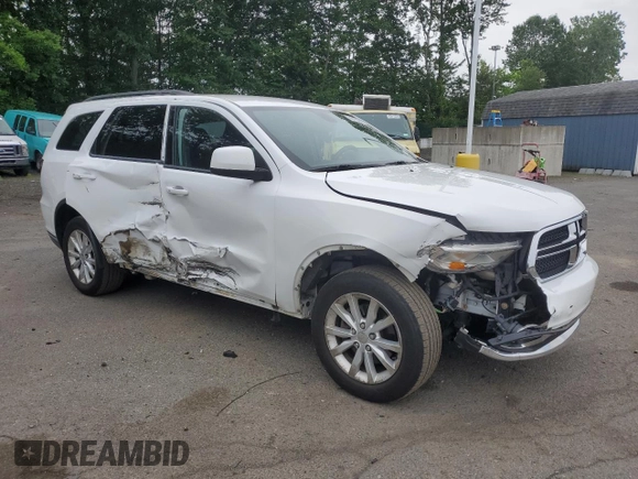 2014 Dodge Durango SXT with VIN 1C4RDJAG4EC323423, listed as a Copart auction lot 60159145 with 160,022 mi miles and Salvage title. Bid and sale history available at DreamBid. Image 4.