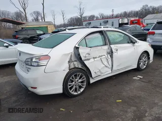 2010 Lexus HS 250h with VIN JTHBB1BA1A2001628, listed as a IAAI auction lot 41093703 with 159,929 mi miles. Bid and sale history available at carsss.com. Image 4.