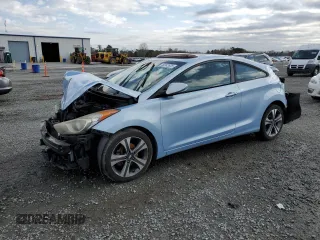 2013 Hyundai Elantra Coupe SE with VIN KMHDH6AE4DU018177, listed as a Copart auction lot 49342835 with 216,222 mi miles and Salvage Title. Bid and sale history available at carsss.com. Image 1.