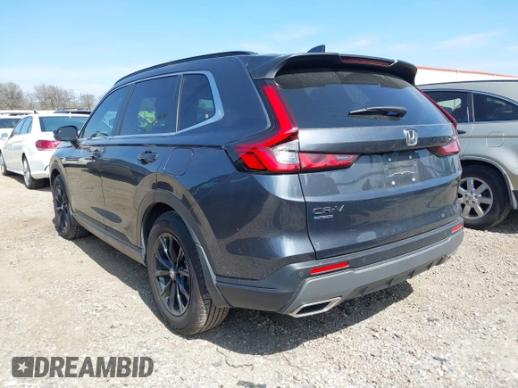 2024 Honda CR-V Sport-L with VIN 7FARS5H87RE016658, listed as a IAAI auction lot 41697334 with 9,115 mi miles and . Bid and sale history available at DreamBid. Image 3.