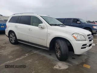 2011 Mercedes-Benz GL-Class GL 350 BlueTEC with VIN 4JGBF2FE5BA680332, listed as a Copart auction lot 74765094 with 0 mi miles and Salvage Title. Bid and sale history available at carsss.com. Image 4.