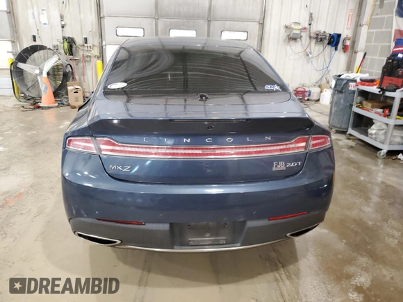 2018 Lincoln MKZ Reserve with VIN 3LN6L5E94JR605013, listed as a Copart auction lot 83101424 with 56,564 mi miles and Salvage Title. Bid and sale history available at DreamBid. Image 6.