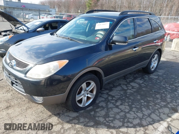 2008 Hyundai Veracruz GLS with VIN KM8NU73C88U066210, listed as a IAAI auction lot 41870897 with 167,384 mi miles and . Bid and sale history available at DreamBid. Image 2.