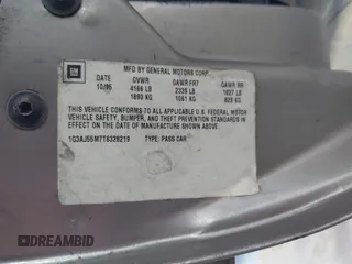 1996 Oldsmobile Cutlass Ciera 1SA VX5 z VIN 1G3AJ55M7T6328219, wystawiony jako IAAI lot #41663474 z przebiegiem 124 853 mil mil oraz . Historia ofert i sprzedaży dostępna na DreamBid. Obrazek 9.