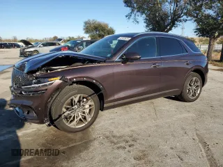 2023 Genesis GV70 2.5T with VIN KMUMADTB4PU122878, listed as a Copart auction lot 42433635 with 16,783 mi miles and Salvage Title. Bid and sale history available at carsss.com. Image 1.