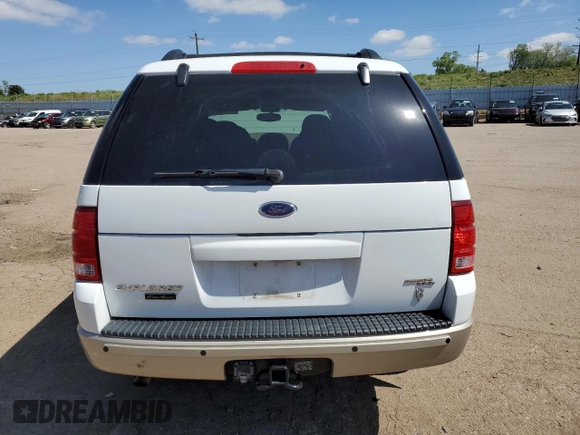 2005 Ford Explorer Eddie Bauer z VIN 1FMZU74W55UB03610, wystawiony jako Copart lot #58259655 z przebiegiem 63 644 mil mil oraz Szkoda całkowita • Salvage title. Historia ofert i sprzedaży dostępna na DreamBid. Obrazek 6.