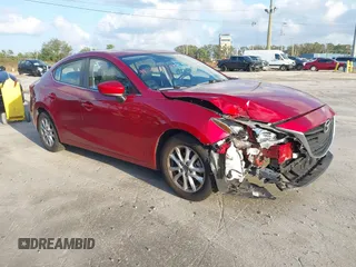 2016 Mazda 3 i Touring with VIN JM1BM1V78G1327596, listed as a IAAI auction lot 41229339 with 118,755 mi miles and . Bid and sale history available at DreamBid. Image 1.
