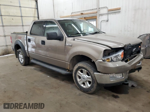 2004 Ford F-150 XLT with VIN 1FTRW14W34KB68512, listed as a Copart auction lot 52774075 with 113,322 mi miles and Salvage Title. Bid and sale history available at carsss.com. Image 4.