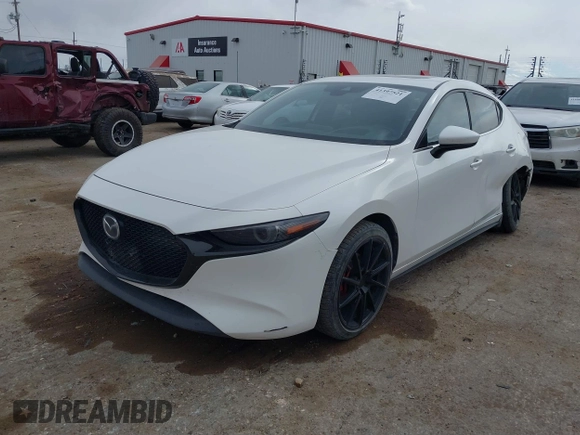 2021 Mazda 3 Premium with VIN JM1BPAML0M1302385, listed as a IAAI auction lot 41397521 with 55,907 mi miles and . Bid and sale history available at DreamBid. Image 16.