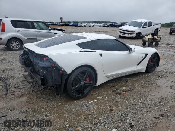 2016 Chevrolet Corvette 1LT with VIN 1G1YB2D70G5115994, listed as a Copart auction lot 52844034 with 138,286 mi miles and Salvage Title. Bid and sale history available at carsss.com. Image 3.