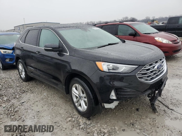 2019 Ford Edge SEL z VIN 2FMPK3J99KBB69342, wystawiony jako Copart lot #43181605 z przebiegiem 59 536 mil mil oraz Szkoda całkowita • Salvage title. Historia ofert i sprzedaży dostępna na DreamBid. Obrazek 4.