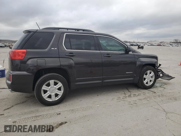 2016 GMC Terrain SLE with VIN 2GKFLNE37G6353584, listed as a Copart auction lot 44313935 with 60,725 mi miles and Salvage Title. Bid and sale history available at carsss.com. Image 3.