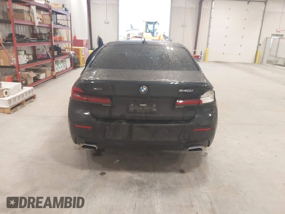 2022 BMW 5 Series 540i xDrive with VIN WBA73BJ09NWX56346, listed as a IAAI auction lot 41476038 with Not provided miles and . Bid and sale history available at DreamBid. Image 15.