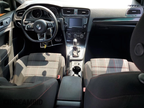 2017 Volkswagen Golf GTI S with VIN 3VW4T7AU4HM073347, listed as a Copart auction lot 67184454 with 76,173 mi miles and Salvage Title. Bid and sale history available at carsss.com. Image 8.