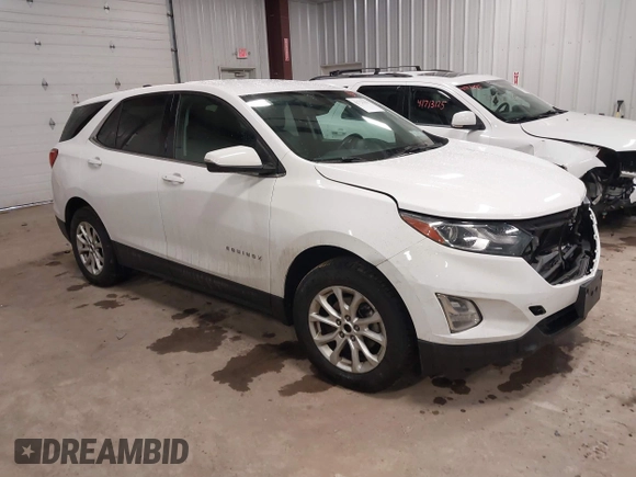 2018 Chevrolet Equinox LT with VIN 2GNAXSEV9J6298094, listed as a IAAI auction lot 41723163 with 122,114 mi miles. Bid and sale history available at carsss.com. Image 1.