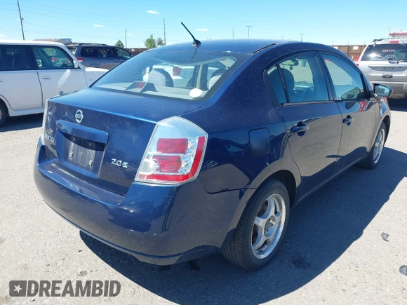 2007 Nissan Sentra 2.0 with VIN 3N1AB61E97L609583, listed as a IAAI auction lot 39568264 with 183,606 mi miles and . Bid and sale history available at DreamBid. Image 4.