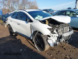 2018 Nissan Murano S with VIN 5N1AZ2MH6JN153438, listed as a IAAI auction lot 41050945 with 88,427 mi miles. Bid and sale history available at carsss.com. Image 1.
