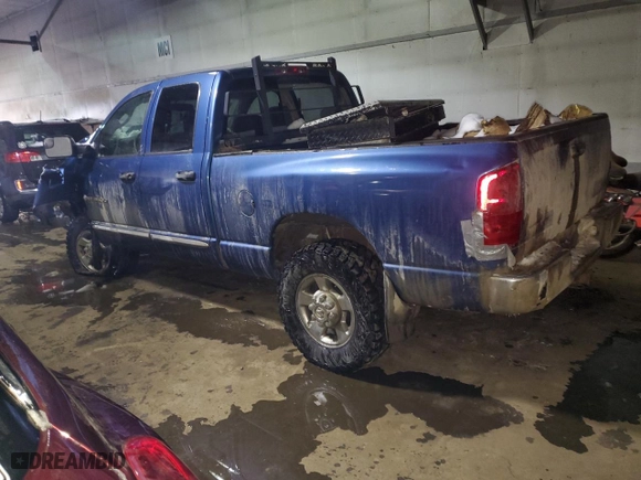 2006 Dodge Ram 3500 SLT with VIN 3D7LX38C96G187872, listed as a Copart auction lot 44770205 with 0 mi miles and Salvage Title. Bid and sale history available at carsss.com. Image 2.