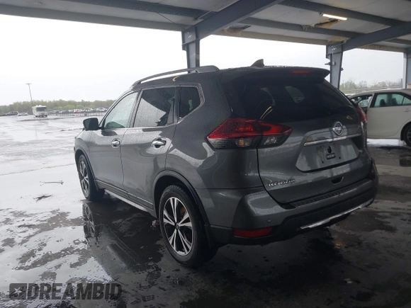 2019 Nissan Rogue SV with VIN 5N1AT2MT7KC784380, listed as a IAAI auction lot 41844061 with 89,628 mi miles and . Bid and sale history available at DreamBid. Image 3.