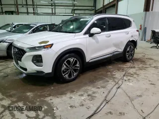 2019 Hyundai Santa Fe Limited with VIN 5NMS53AA4KH073040, listed as a Copart auction lot 41859855 with 98,904 mi miles and Salvage Title. Bid and sale history available at carsss.com. Image 1.