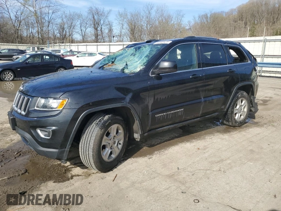 2015 Jeep Grand Cherokee Laredo with VIN 1C4RJFAG2FC790251, listed as a Copart auction lot 53562625 with 161,623 mi miles and Salvage Title. Bid and sale history available at carsss.com. Image 1.