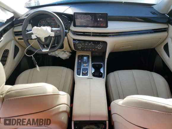 2024 Infiniti QX60 Pure with VIN 5N1DL1ES7RC335711, listed as a Copart auction lot 48980375 with 4,431 mi miles and Salvage title. Bid and sale history available at DreamBid. Image 8.