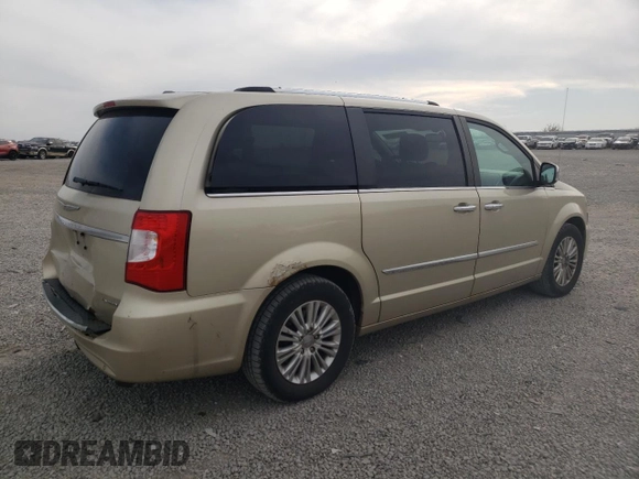 2012 Chrysler Town & Country Limited with VIN 2C4RC1GG3CR119520, listed as a Copart auction lot 49144305 with 161,026 mi miles and Salvage Title. Bid and sale history available at carsss.com. Image 3.