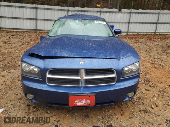 2009 Dodge Charger R/T with VIN 2B3KA53T69H557787, listed as a Copart auction lot 83871294 with 176,653 mi miles and Salvage Title. Bid and sale history available at carsss.com. Image 5.