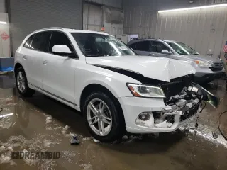 2016 Audi Q5 Premium Plus with VIN WA1L2AFP2GA128420, listed as a Copart auction lot 45652705 with 87,461 mi miles and Salvage Title. Bid and sale history available at carsss.com. Image 4.