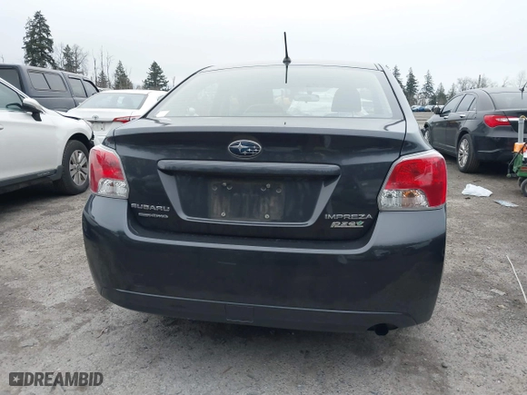 2012 Subaru Impreza Sedan 2.0i Premium with VIN JF1GJAC6XCH013674, listed as a IAAI auction lot 41081921 with 104,703 mi miles. Bid and sale history available at carsss.com. Image 16.