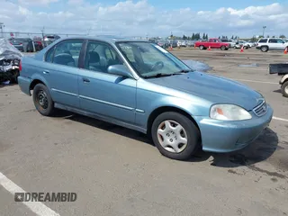2000 Honda Civic EX with VIN 1HGEJ8641YL042538, listed as a IAAI auction lot 41917496 with 133,999 mi miles. Bid and sale history available at carsss.com. Image 1.